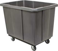 Bayhead Products - 800 Lb Load Capacity, 16 Bushels, Polyethylene Poly Truck - 31" Wide x 45" Long x 30" High - Industrial Tool & Supply