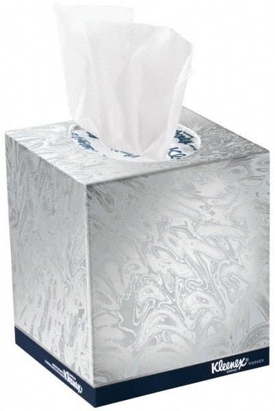 Kleenex - Tall Box of White Facial Tissues - 2 Ply - Industrial Tool & Supply