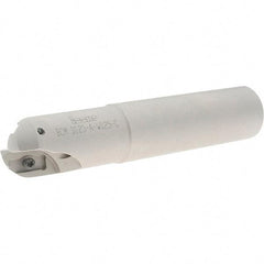 Iscar - 1-1/4" Cut Diam, 1.02" Max Depth of Cut, 1-1/4" Shank Diam, 6.3" OAL, Indexable Ball Nose End Mill - 2.52" Head Length, Straight Shank, BCM Toolholder, BCR... Insert - Industrial Tool & Supply