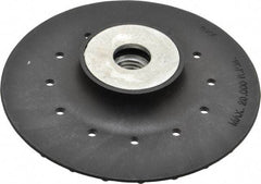 Value Collection - 4-1/2" Diam Locking Nut Disc Backing Pad - Hard Density, 20,000 RPM - Industrial Tool & Supply