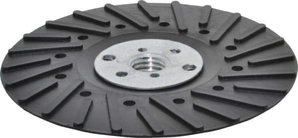Value Collection - 5" Diam Locking Nut Disc Backing Pad - Hard Density, 20,000 RPM - Industrial Tool & Supply