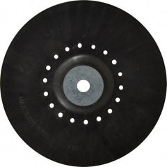Value Collection - 9" Diam Locking Nut Disc Backing Pad - Hard Density, 9,000 RPM - Industrial Tool & Supply