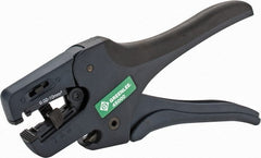 Greenlee - 24 to 12 AWG Capacity Adjusting Wire Stripper - Industrial Tool & Supply