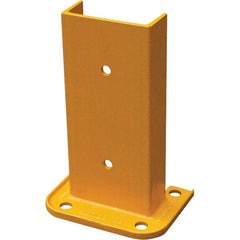 Vestil - 3-11/16" Long x 12-1/4" High, Rack Guard - Structural with Rubber Bumper - Industrial Tool & Supply