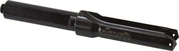 Allied Machine and Engineering - Series 1.5, 55/64 to 15/16" Diam, 3/4" Diam Straight Shank, Straight Flute Spade Drill - 2-5/8" Max Depth, 4-1/64" Body Length, 6-7/8" OAL, Short Length, Through Coolant - Industrial Tool & Supply