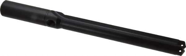 Allied Machine and Engineering - Series 1.5, 55/64 to 15/16" Diam, 1" Diam Straight Shank, Straight Flute Spade Drill - 6-5/8" Max Depth, 8-1/64" Body Length, 10-7/8" OAL, Standard Length, Through Coolant - Industrial Tool & Supply