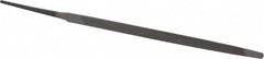Value Collection - 4" Long, Taper American-Pattern File - Single Cut, Tang - Industrial Tool & Supply