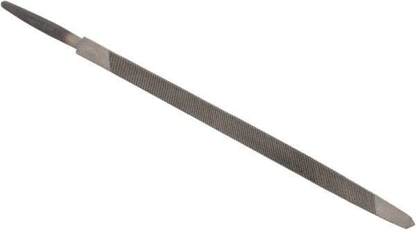 Value Collection - 5" Long, Taper American-Pattern File - Single Cut, Tang - Industrial Tool & Supply