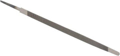 Value Collection - 7" Long, Taper American-Pattern File - Single Cut, Tang - Industrial Tool & Supply