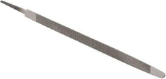 Value Collection - 8" Long, Taper American-Pattern File - Single Cut, Tang - Industrial Tool & Supply