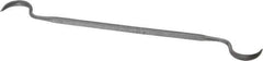 Grobet - 6" Riffler Precision Swiss Pattern File - Die Sinker's Handle - Industrial Tool & Supply