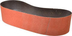 3M - 5-3/8" Wide x 11-5/8" OAL, 80 Grit, Ceramic Abrasive Belt - Ceramic, Medium, Coated, Y Weighted Cloth Backing, Wet/Dry, Series 777F - Industrial Tool & Supply