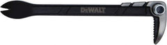 DeWALT - 10" OAL Double End Claw Bar - 1/2" Wide, Steel - Industrial Tool & Supply