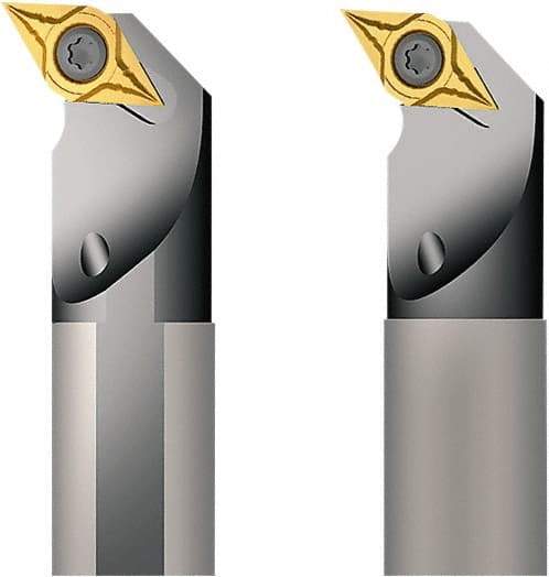 Seco - 22mm Min Bore Diam, 180mm OAL, 16mm Shank Diam, A-SDUC Indexable Boring Bar - 22mm Max Bore Depth, DC.. 0702.. Insert, Screw Holding Method - Industrial Tool & Supply