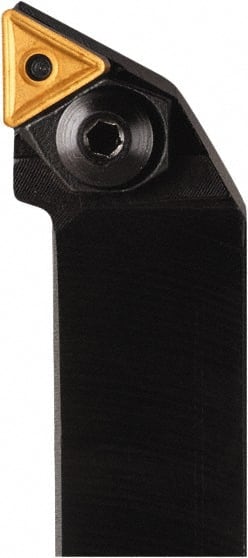 Seco - LH PTGNL -5° Negative Rake Indexable Turning Toolholder - Industrial Tool & Supply