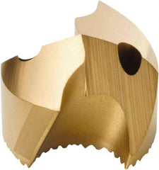 Seco - Series SD100, 24.8mm Diam 140° Replaceable Drill Tip - Carbide, TiAlN Finish, Through Coolant - Industrial Tool & Supply