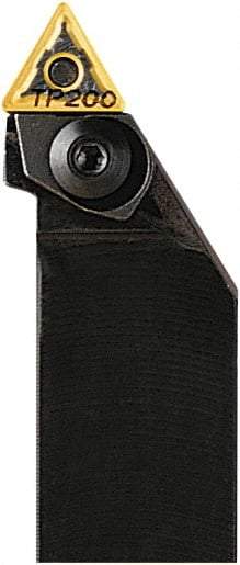 Seco - PTTN, Right Hand Cut, 60° Lead Angle, 20mm Shank Height x 20mm Shank Width, Negative Rake Indexable Turning Toolholder - 125mm OAL, TNM..1604.. Insert Compatibility, Series Pin & Wedge - Industrial Tool & Supply