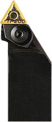 Seco - PTTN, Right Hand Cut, 60° Lead Angle, 20mm Shank Height x 20mm Shank Width, Negative Rake Indexable Turning Toolholder - 125mm OAL, TNM..1604.. Insert Compatibility, Series Pin & Wedge - Industrial Tool & Supply