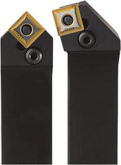 Seco - PSDN, Neutral Cut, 45° Lead Angle, 20mm Shank Height x 20mm Shank Width, Negative Rake Indexable Turning Toolholder - 125mm OAL, SN..1204.. Insert Compatibility, Series Lever Lock - Industrial Tool & Supply