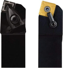 Seco - DSBN, Left Hand Cut, 75° Lead Angle, 25mm Shank Height x 25mm Shank Width, Negative Rake Indexable Turning Toolholder - 150mm OAL, SNM..1506.. Insert Compatibility, Series Dual Clamp - Industrial Tool & Supply