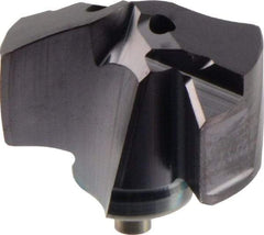 Seco - Series SD400, 17mm Diam 140° Replaceable Drill Tip - Carbide, Uncoated, Through Coolant - Industrial Tool & Supply