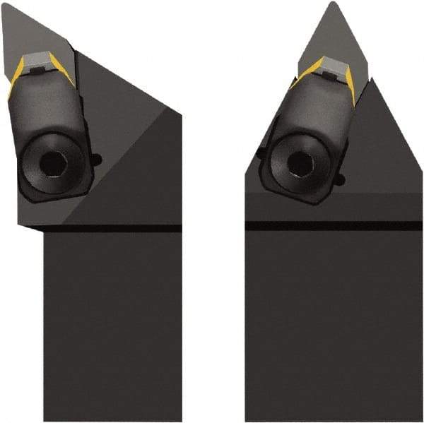 Seco - CDNN, Neutral Cut, 62.5° Lead Angle, 32mm Shank Height x 25mm Shank Width, Negative Rake Indexable Turning Toolholder - 170mm OAL, DN..1103.. Insert Compatibility, Series Clamp Lock - Industrial Tool & Supply