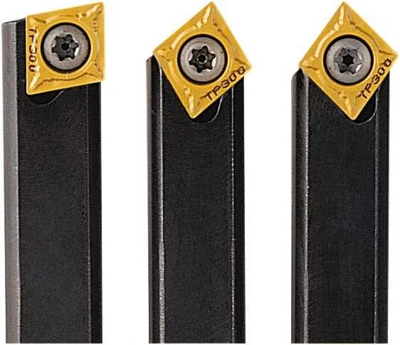 Seco - 50mm OAL, 10mm Shank Diam, S-SCDC Indexable Boring Bar - CC.. 0602.. Insert, Screw Holding Method - Industrial Tool & Supply