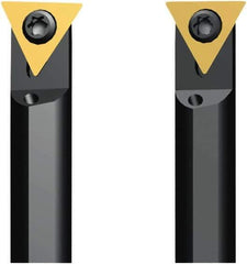 Seco - 6.8mm Min Bore Diam, 60mm OAL, 5mm Shank Diam, A-STLD Indexable Boring Bar - 9.7mm Max Bore Depth, TDAB 06T0.. Insert, Screw Holding Method - Industrial Tool & Supply