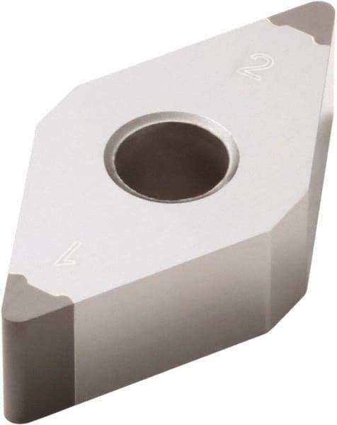 Seco - DNGA442 Grade CBN170 PCBN Turning Insert - Uncoated, 55° Diamond, 1/2" Inscr Circle, 1/4" Thick, 1/32" Corner Radius - Industrial Tool & Supply