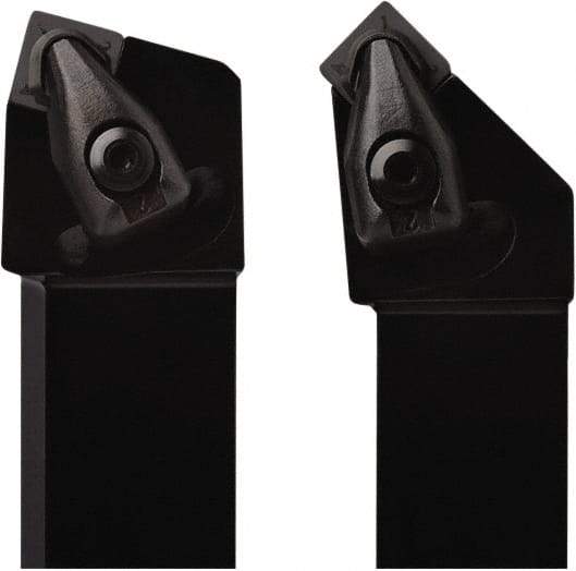 Seco - DSBN, Right Hand Cut, 75° Lead Angle, 32mm Shank Height x 25mm Shank Width, Negative Rake Indexable Turning Toolholder - 170mm OAL, SNMA 1204.. Insert Compatibility, Series Dual Clamp - Industrial Tool & Supply