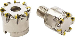 Seco - 40mm Cut Diam, 3mm Max Depth, 16mm Arbor Hole, 8 Inserts, RDH... 06T1 Insert Style, Indexable Copy Face Mill - 17,600 Max RPM, 35mm High, Through Coolant - Industrial Tool & Supply