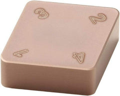 Seco - CNMN322 Grade CBN400C PCBN Turning Insert - TiSiN Finish, 80° Diamond, 3/8" Inscr Circle, 1/8" Thick, 1/32" Corner Radius - Industrial Tool & Supply