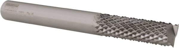 Seco - 8mm Diam, End Mill End, Solid Carbide Diamond Pattern Router Bit - Right Hand Cut, 2-61/64" OAL, Use on Composites - Industrial Tool & Supply