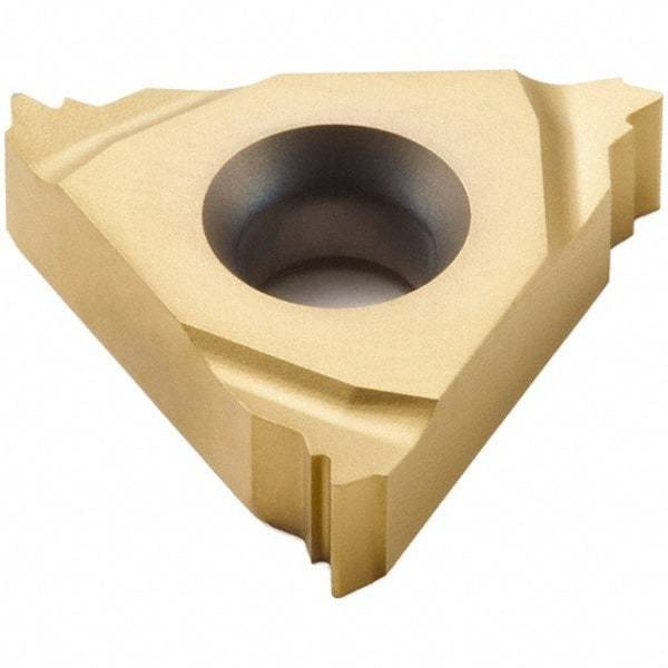 Seco - 16ER External Right Hand 11 Whitworth Laydown Threading Insert - Grade CP500, TiAlN/TiN Coated Carbide - Industrial Tool & Supply