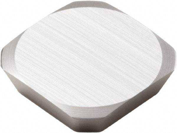 Seco - SEEX42 MD14 Grade H15 Carbide Milling Insert - Uncoated, 1/8" Thick, 1/2" Inscribed Circle - Industrial Tool & Supply