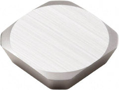 Seco - SEEX42 MD14 Grade H15 Carbide Milling Insert - Uncoated, 1/8" Thick, 1/2" Inscribed Circle - Industrial Tool & Supply