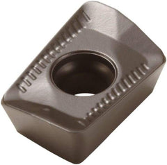 Seco - XOMX10T304 ME07 Grade MS2500 Carbide Milling Insert - TiCN/Al2O3 Finish, 0.151" Thick, 0.27" Inscribed Circle - Industrial Tool & Supply