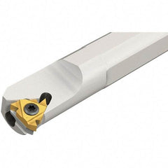 Iscar - Internal Thread, Left Hand Cut, 5/8" Shank Width x 5/8" Shank Height Indexable Threading Toolholder - 5" OAL, Various Insert Compatibility, SI Toolholder, Series SIL - Industrial Tool & Supply