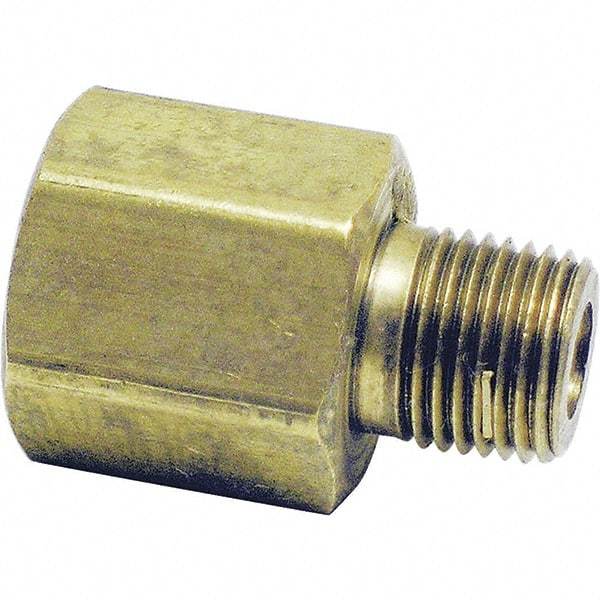 Dynabrade - Abrasive Disc Adapter - 1/4 NPT, 1/8 NPT Female, Male, 1" Long - Industrial Tool & Supply