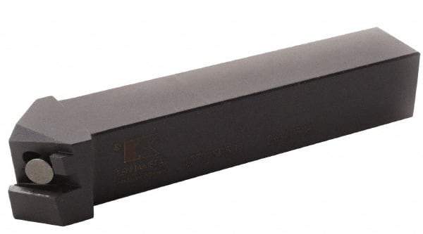 Kennametal - 1.772...45DEG, Right Hand Cut, 63/64" Shank Height x 25mm Shank Width, Positive Rake Indexable Turning Toolholder - 150mm OAL, C8FIX15..L.. Insert Compatibility, Series Fix-Perfect - Industrial Tool & Supply