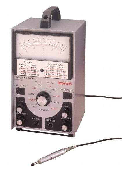 Starrett - 0.0001" to 0.01" SPC Amplifier - RS-232 Output - Industrial Tool & Supply