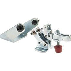 De-Sta-Co - 200 Lb Inner Hold Capacity, Horiz Mount, Air Power Hold-Down Toggle Clamp - 1/8 NPT Port, 34 Max psi, 102° Bar Opening, 26.92mm Height Under Bar - Industrial Tool & Supply