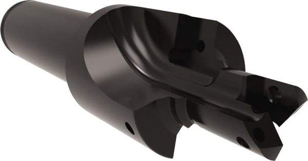 Allied Machine and Engineering - AND10050, MS 33649, SAE AS5202 Standard, 7/16-20" Thread, 4 Tube Dash Number, 60° Porting Angle, 0.454" Pilot Diam, 5/8" Shank Diam, Indexable Spade Blade Insert Porting Tool - 2 Porting Inserts, 3.512" Overall Length - Industrial Tool & Supply