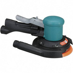 Dynabrade - 12,000 OPM, 23 CFM Air Consumption, Palm Air Orbital Sander - Round Pad, 1/4 NPT Inlet - Industrial Tool & Supply