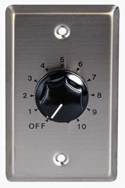 Speco - Public Address & Intercom Accessories Type: Attenuator Wattage: 10.00 - Industrial Tool & Supply