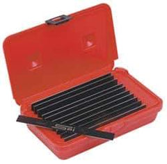 SPI - 20 Piece, 6 Inch Long x 1/32 Inch Thick, Thin Parallel Set - 1-5/8 Inch High, 50 RC Hardness - Industrial Tool & Supply