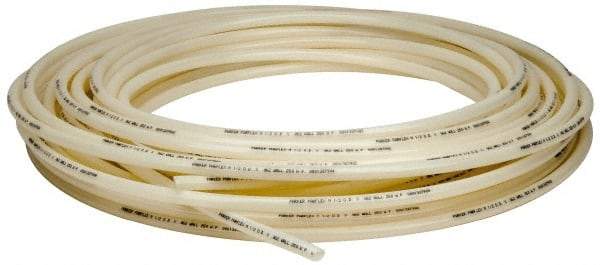 Parker - 3/8" ID x 1/2" OD, 1/16" Wall Thickness, 100' Long, Nylon Tube - Natural, 250 Max psi, -65 to 200°F - Industrial Tool & Supply