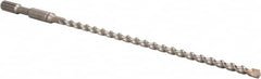 Milwaukee Tool - 1/2" Diam, Spline Shank, Carbide-Tipped Rotary & Hammer Drill Bit - Industrial Tool & Supply