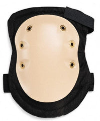 Ergodyne - Size Universal, Buckle Straps, Hard Protective Cap, Knee Pad - Foam Padding, Tan, Elastic Straps, Nylon Cover - Industrial Tool & Supply