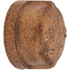 Merit Brass - Class 125, 3/4" Internal Pipe, Brass End Cap - FBSPT - Industrial Tool & Supply